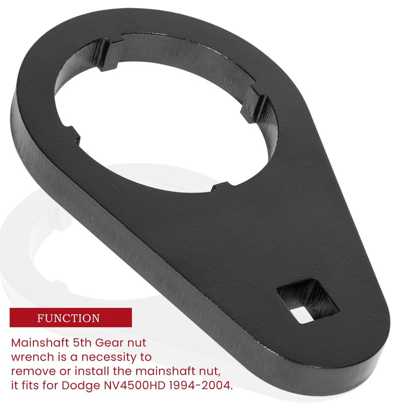 Danti 1/2" Drive Mainshaft 5th Gear Nut Wrench For Dodge NV4500HD 1994-2004 For Cummins Diesel, V-10 NV4500 Diesel Engine,4x4 29 Spline 4x2 31 Spline - Image 2
